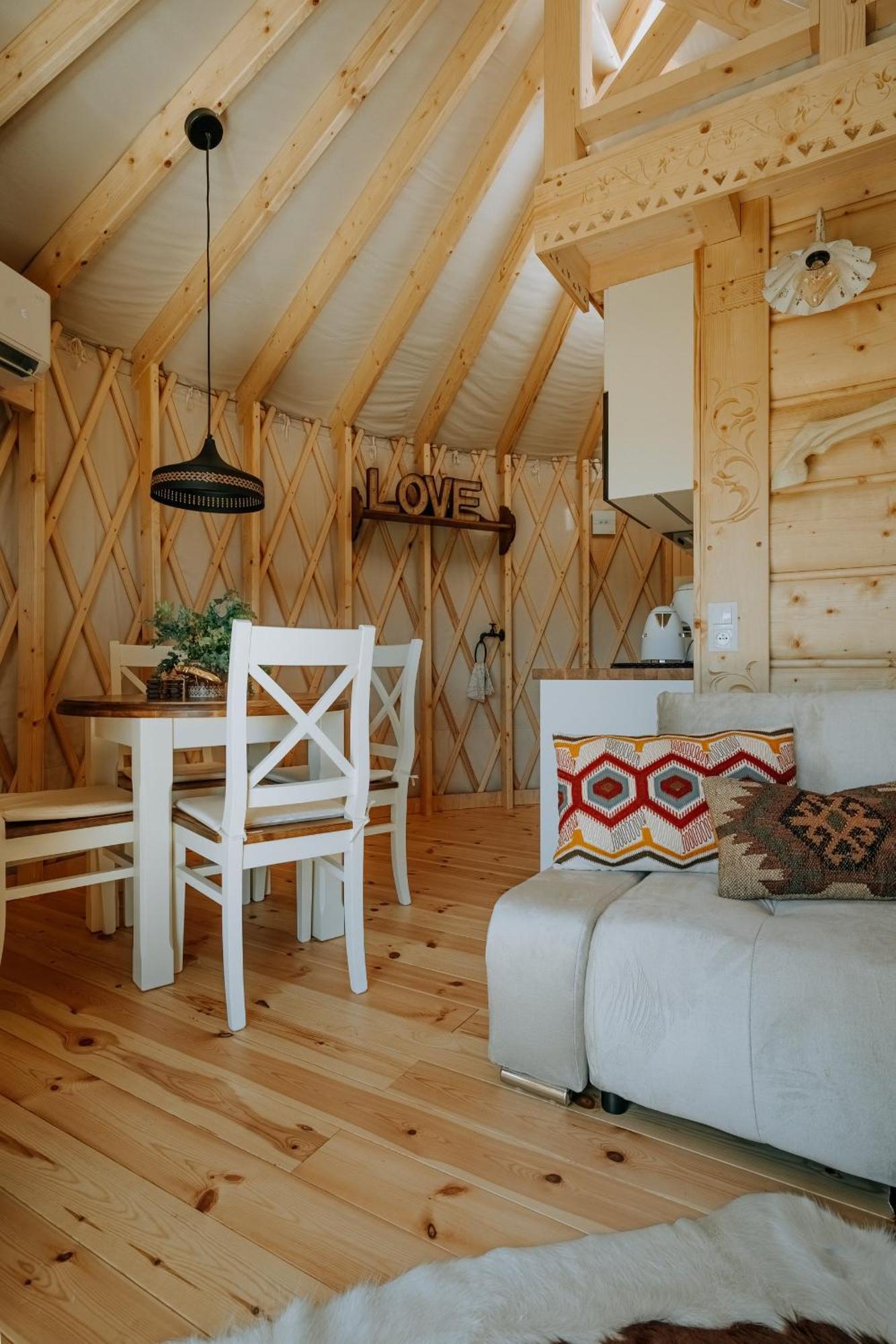 Jurta Na Wypasie - Luksusowy Namiot Z Widokiem Na Gory - Jacuzzi, Sauna, Split Ac, Private, Star View Zakopane Buitenkant foto