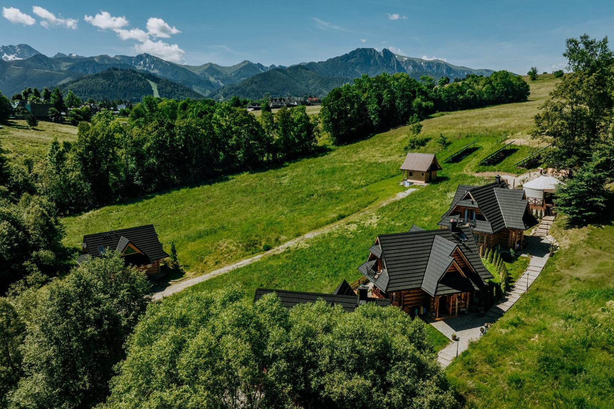 Jurta Na Wypasie - Luksusowy Namiot Z Widokiem Na Gory - Jacuzzi, Sauna, Split Ac, Private, Star View Zakopane Buitenkant foto